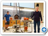 Using pumpkins to demonstrate electromagnetic braking
