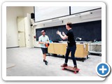 05 Demonstrating thrust with a skateboard and basketball