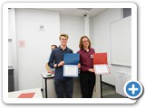 Will and Graham share a best oral presentation award