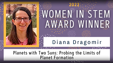Diana Dragomir wins 2022 STEM award