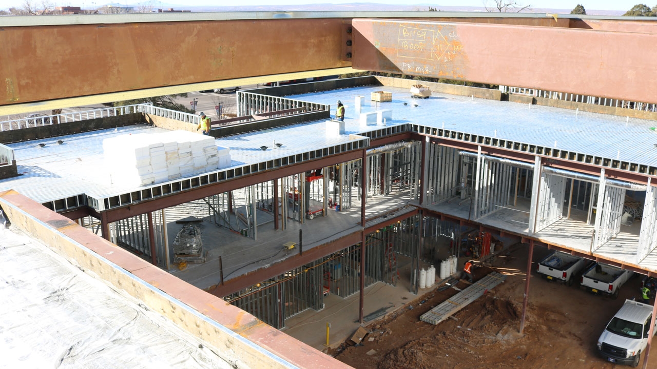 PAIS looking into the future courtyard