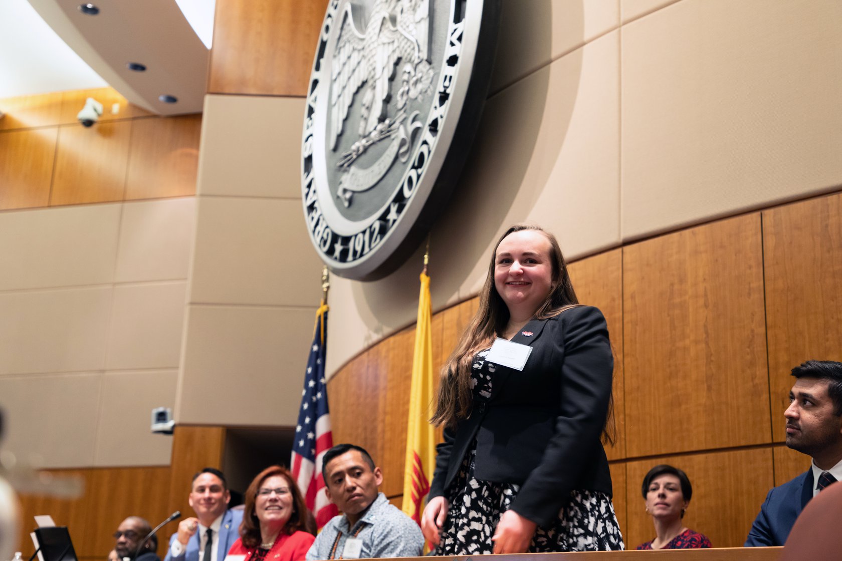 Lauren Zundel at the NM State Legislature