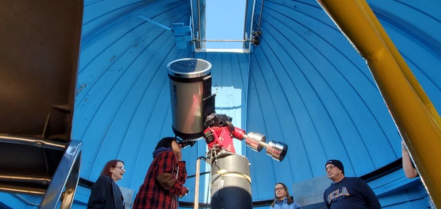 Visitors at the UNM Observatory