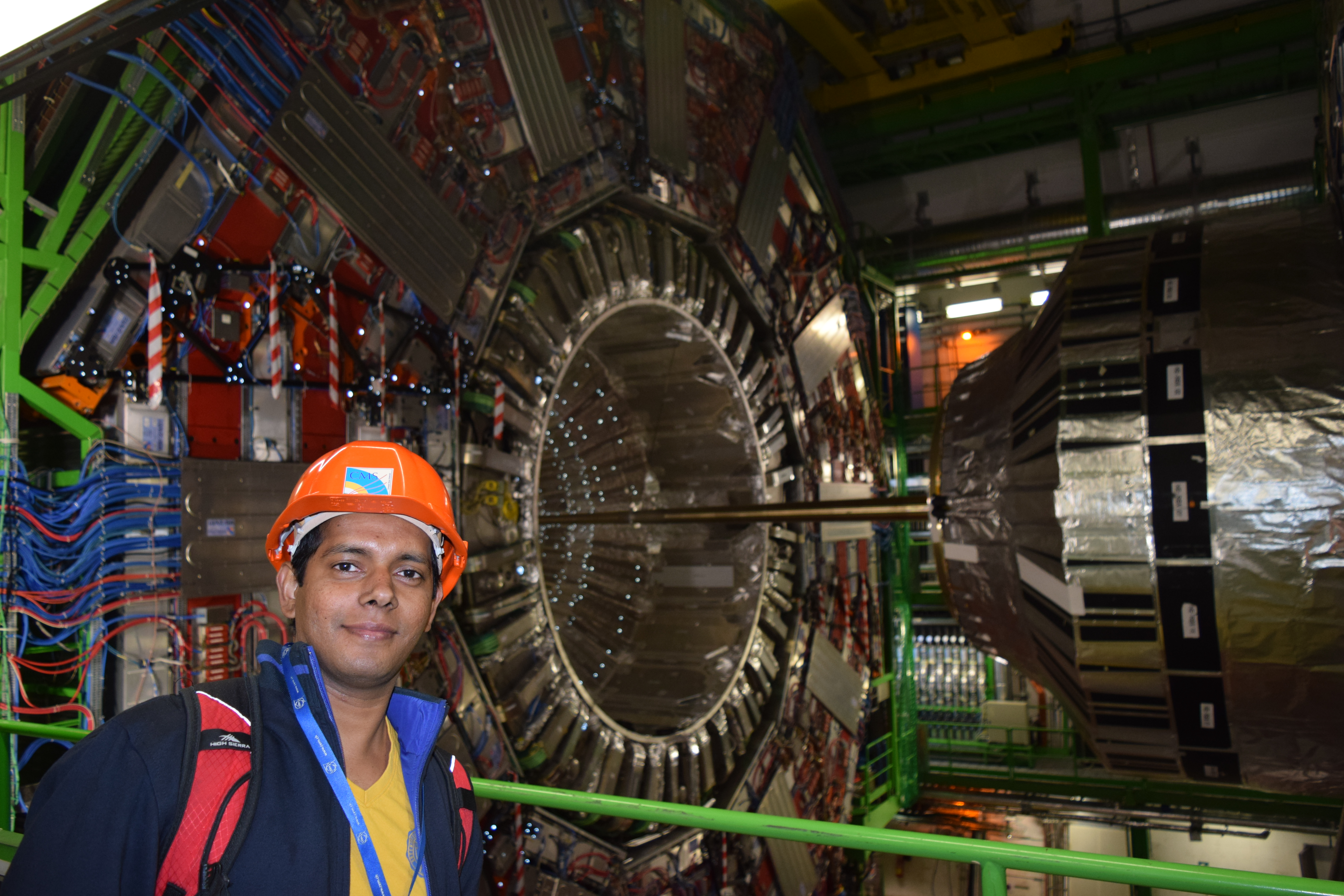 Prabi Palni at CERN
