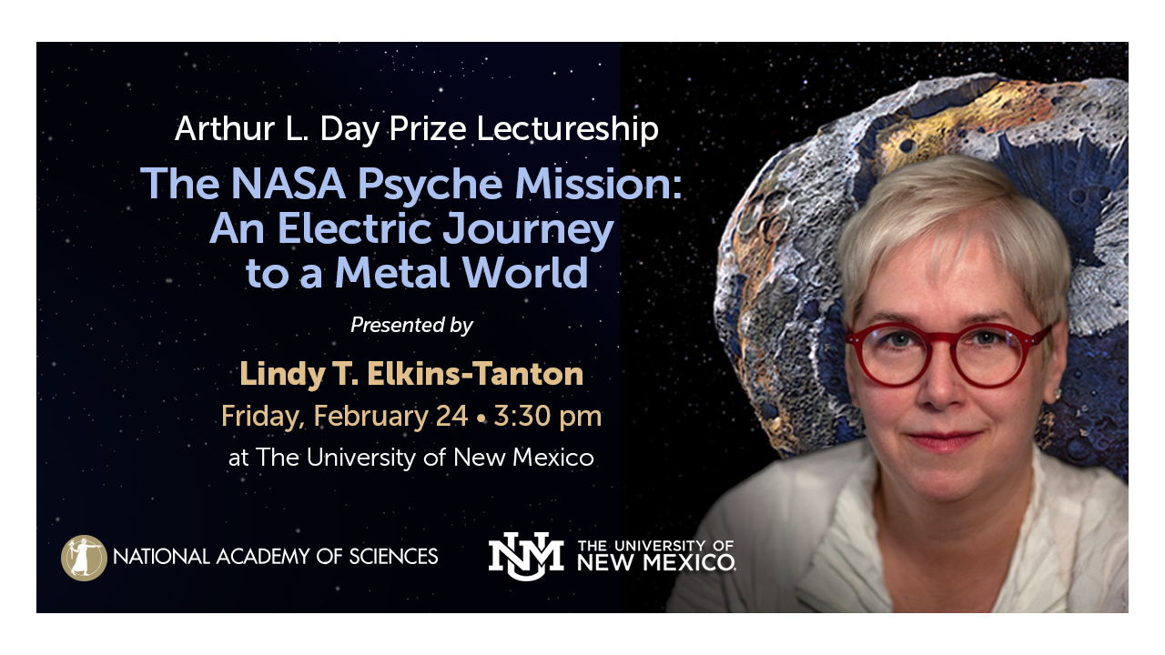 Arthur L. Day Prize and Lectureship recipient Dr. Lindy Elkins-Tanton ...