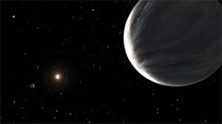 An extraterrestrial water planet