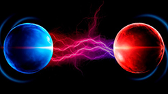 Concept image of nanostructure heat transfer