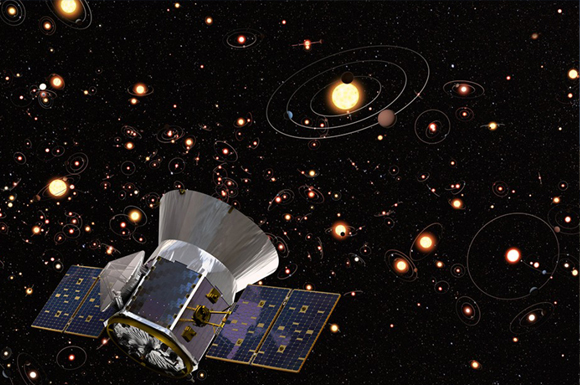 Artist's rendering of an exoplanet