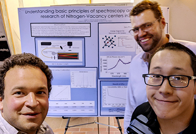 Participants in the 2024 Qu-REACH poster session
