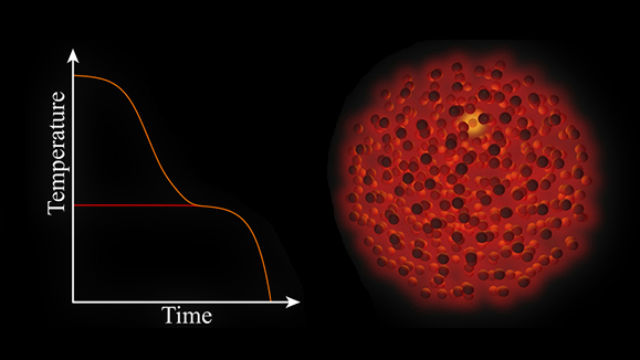 How to cool hot nanoparticles